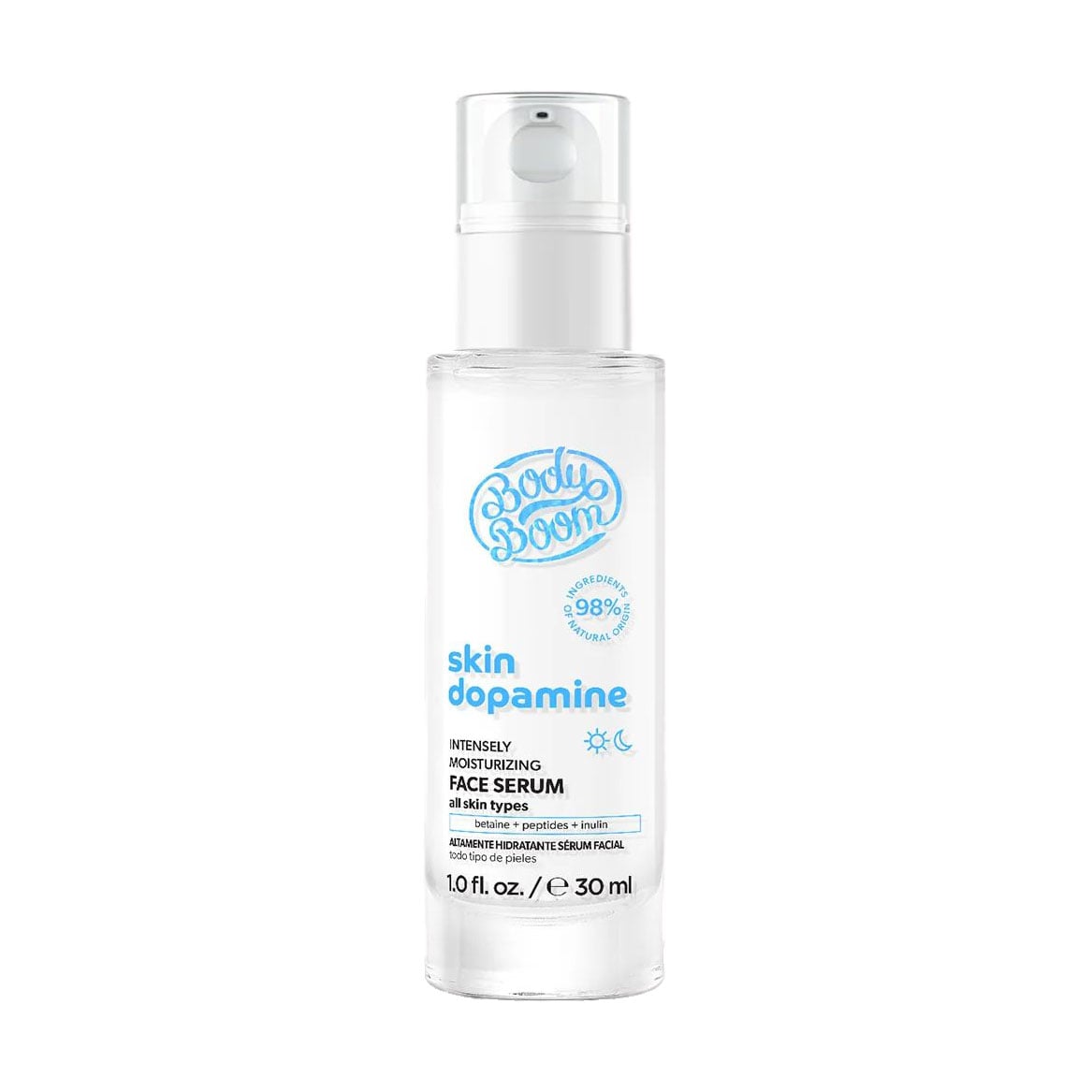 Інтенсивно зволожувальна сироватка для обличчя Body Boom Skin Dopamine Intensely Moisturizing Face Serum для всіх типів шкіри, 30 мл
